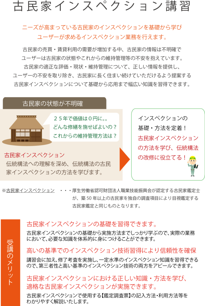 古民家インスペクション